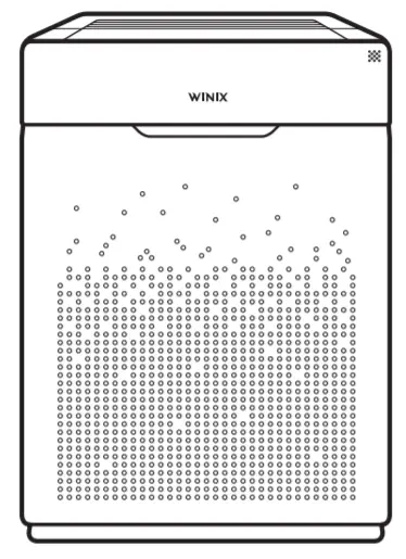 WINIX HR900 Ultimate Pet True Hepa Air Purifier with -figure