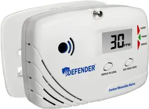 DEFENDER CA6150 Carbon Monoxide Alarm