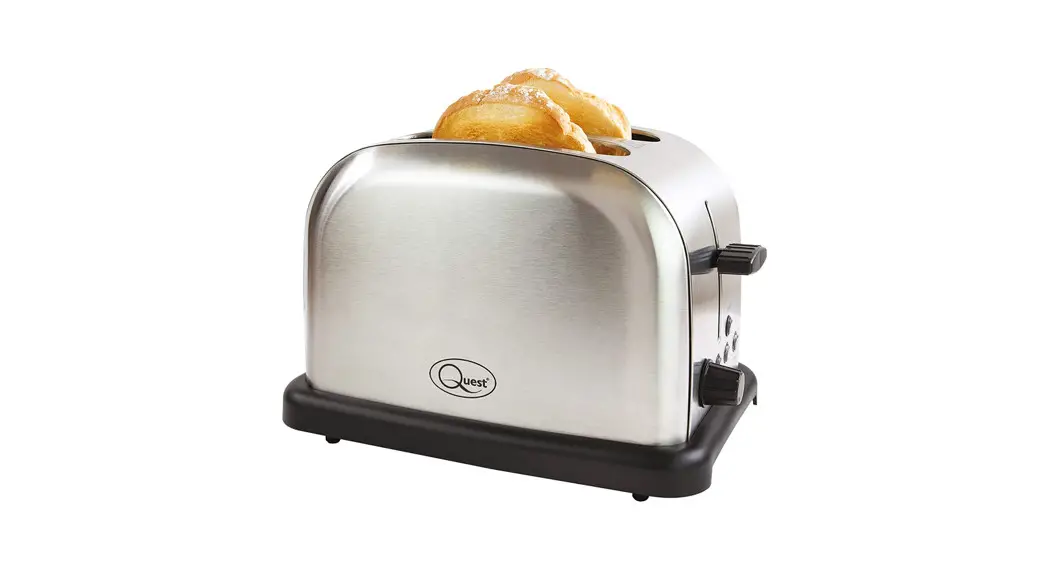 Quest 34629 2 Slice Stainless Steel Toaster Instruction Manual Quest 34629 2 Slice Stainless Steel Toaster Instruction Manual