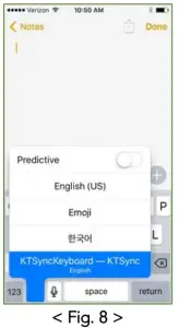 KOAMTAC KDC20 - Using KTSync Keyboard 1