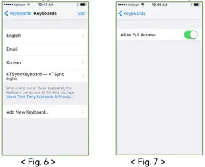 KOAMTAC KDC20 - Using KTSync Keyboard