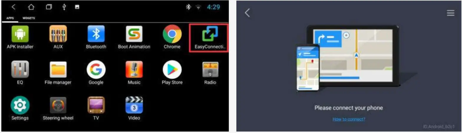 AINAVI T3 Car Video Display - Application