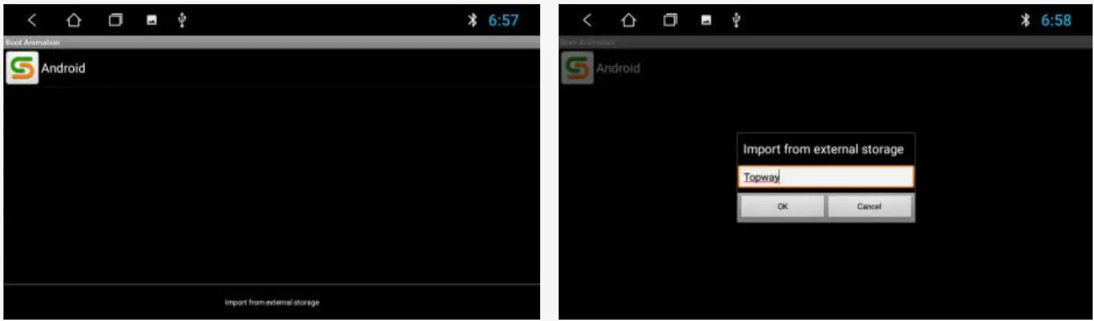 AINAVI T3 Car Video Display - boot animation