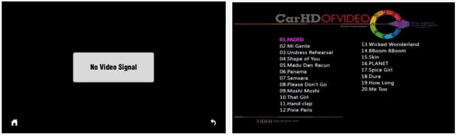 AINAVI T3 Car Video Display - function