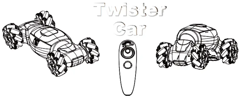 Guangdong Syma Model Aircraft Industrial K-16 Mini Twister Car Instruction Manual