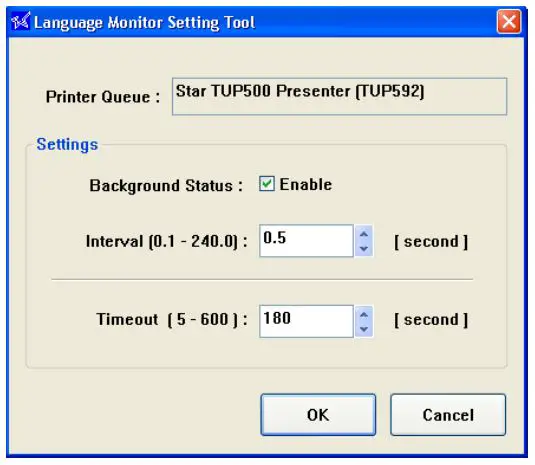 Star Micronics Thermal Kiosk Receipt Printer - Checking Status 2