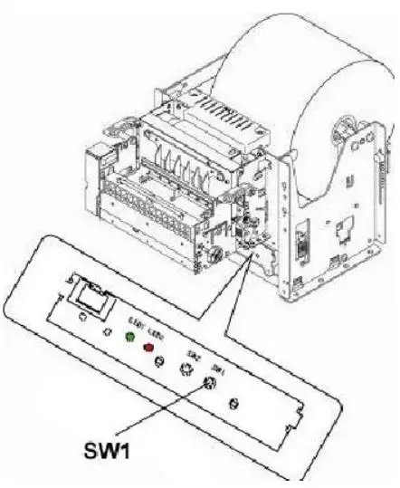 Star Micronics Thermal Kiosk Receipt Printer - Testing – Printing a Printer Self-Test Page