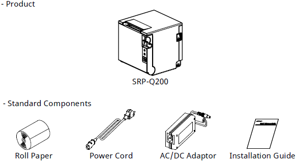 BIXOLON SRP-Q200 Thermal Receipt Printer fig 2