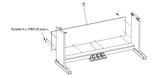 Roland RP30 Digital Piano - Pedal box 2