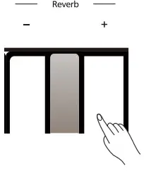 Roland RP30 Digital Piano - Reverb