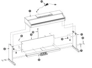 Roland RP30 Digital Piano - bSetup Guide
