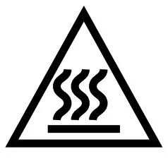 INVENTUM IOH6070RK Inbouw Oven - warning