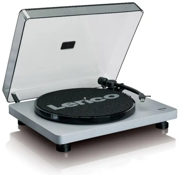 Lenco L 30 Wooden Turntable with MMC Cartridge and PC Encoding