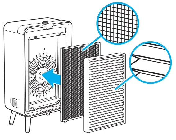 BISSELL 2847 Series air320MAX Smart Air Purifier - Reinstall