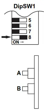 Rinnai REU-VCM2837WC-ZK INFINITY HD And A28i VCM- DipSW1