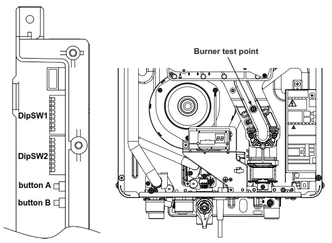 Rinnai REU-VCM2837WC-ZK INFINITY HD And A28i VCM- switch settings