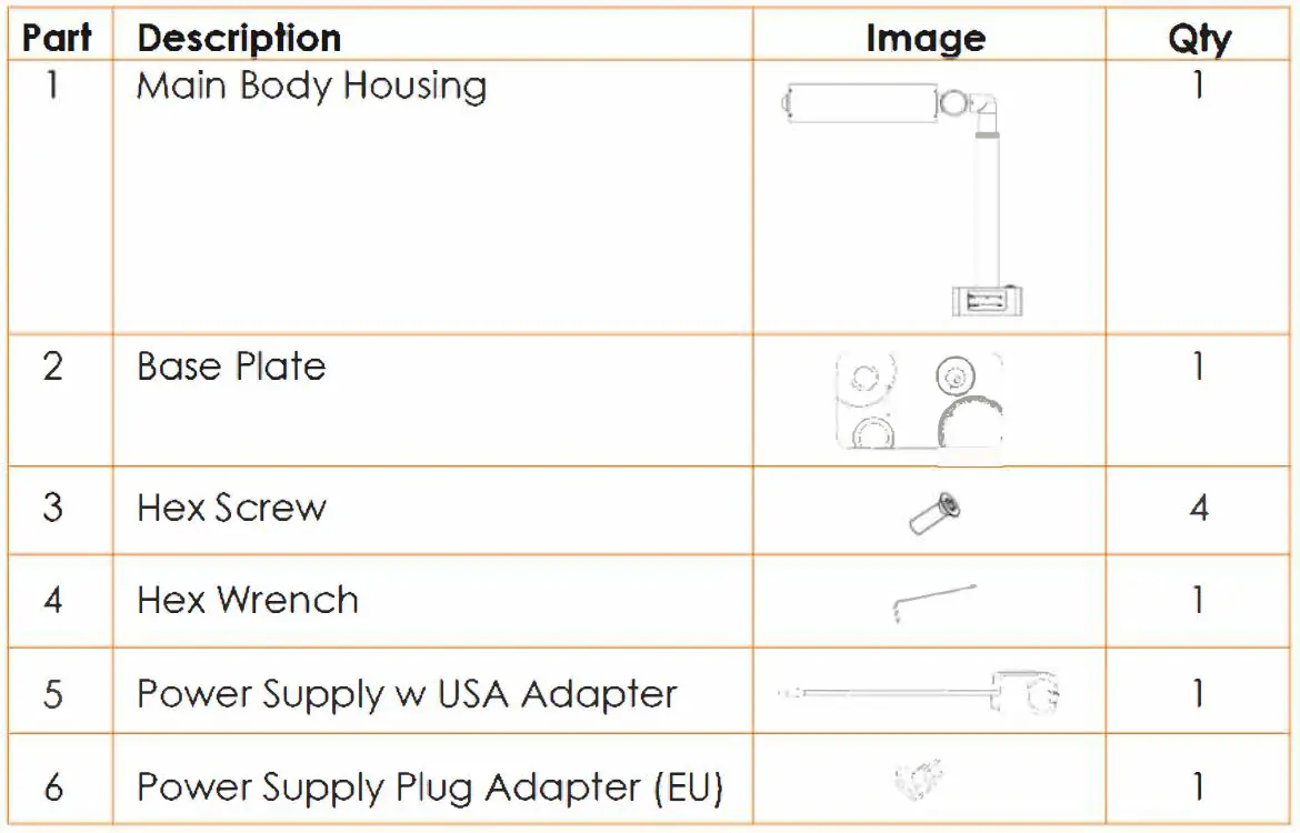 brightline ZELO-DTS-1 ZELo Desktop Studio Light fig3
