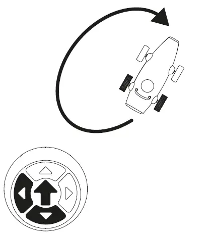 narrow left-hand turn