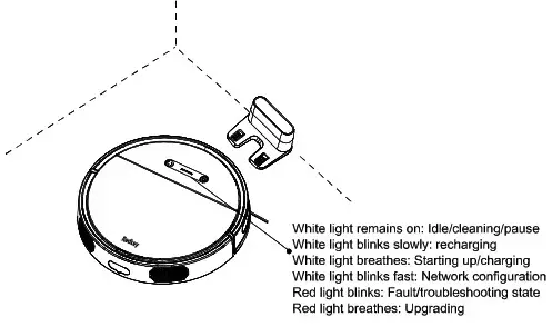RedKey 3Y16X2 Robot Vacuum Cleaner - Product installation 3
