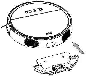 RedKey 3Y16X2 Robot Vacuum Cleaner - Product installation 7