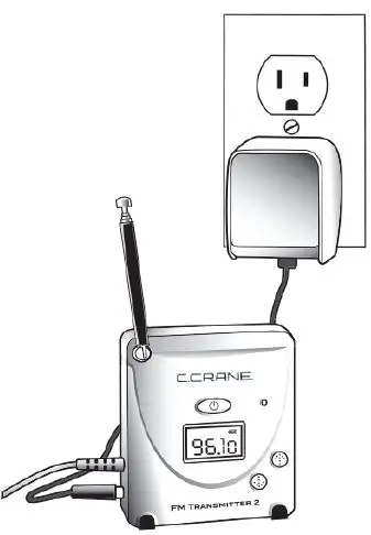 C CRANE FM2 Digital FM Transmitter 2 for Sending Near Broadcast-4