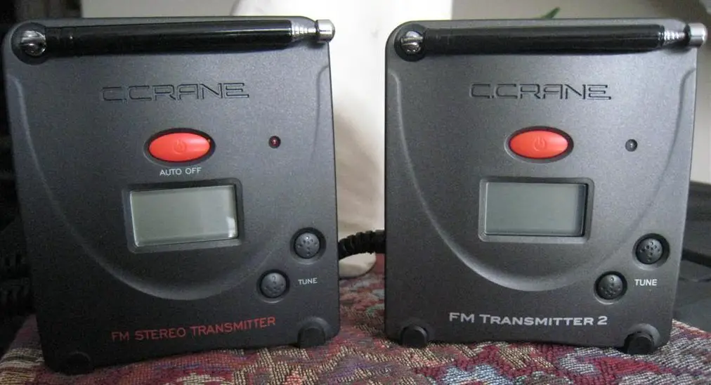 C Crane Fm2 Digital Fm Transmitter 2 For Sending Near Broadcast Instruction Manual
