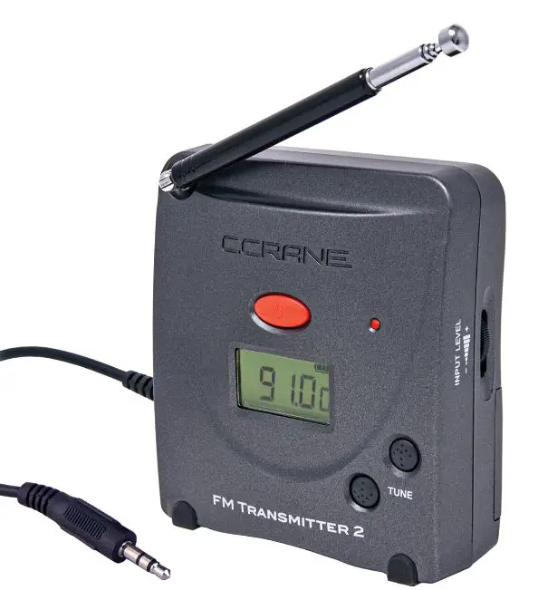 C CRANE FM2 Digital FM Transmitter 2 for Sending Near Broadcast
