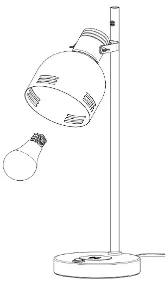 Shaoxing Prolux Lighting DESKLAMP11 Desk Lamp Fig1
