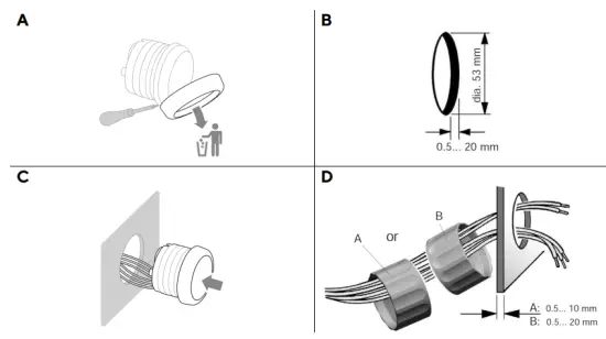 Installation with spinlock