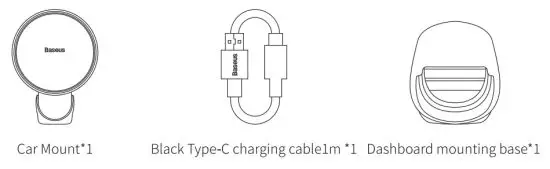 Baseus WXJN-01 Big Energy Car Mount Wireless Charger - figure 1