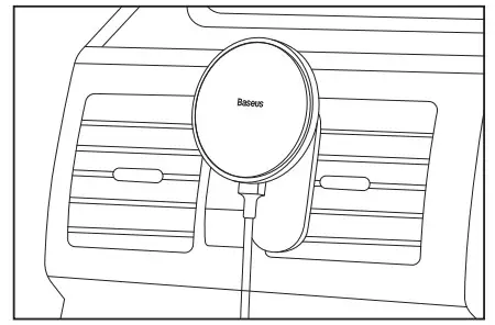 Baseus WXJN-01 Big Energy Car Mount Wireless Charger - figure 3