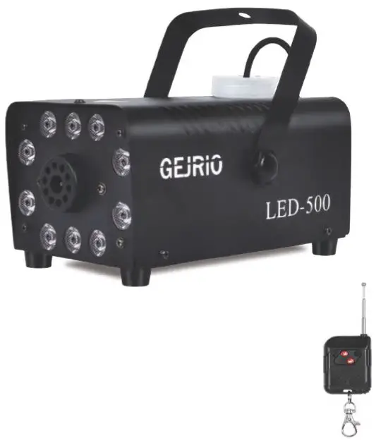 GEJRIO FM8810 500W LED Fog Machine