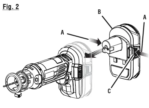 RYOBI-P531-18-Volt-Speed-Saw-Rotary-Cutter-fig 6