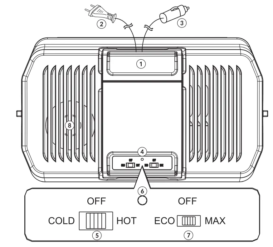 teesa TSA5004 Cooler Box - fig