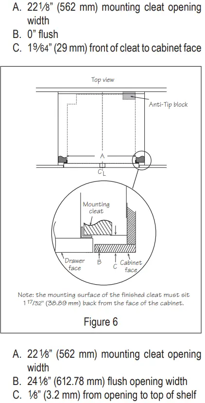 beko MWDR24100SS Drawer Microwave Instruction Manual - Figure 6