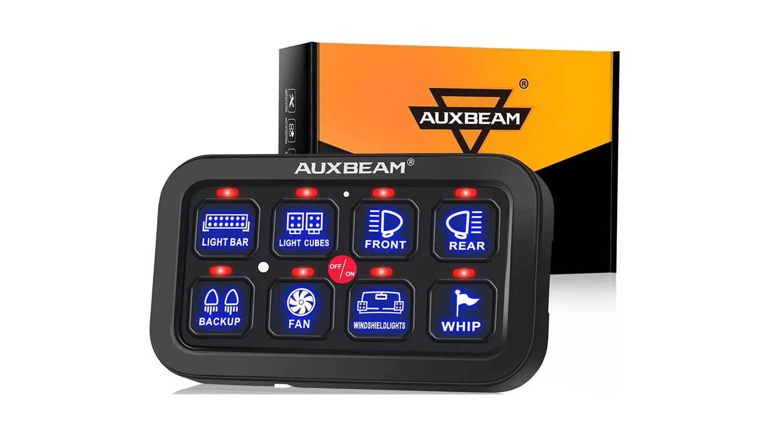 Auxbeam 39122200 8 Gang Switch Panel Automatic Dimmable Led Touch Control Panel Instruction Manual Auxbeam 39122200 8 Gang Switch Panel Automatic Dimmable Led Touch Control Panel Instruction Manual