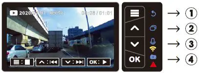 MASIGO X5003 Front and Rear Dual Channel Dash Camera Fig4