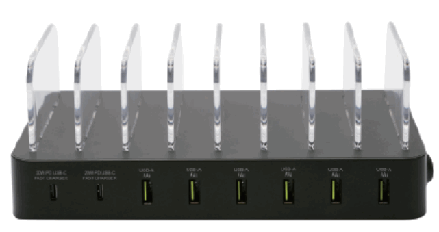 naxa NAP 5004 8 In 1 Dock Charging Station - At a Glance