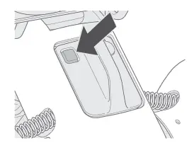 WHILL C2 Portable Electric Wheelchair - battery 1