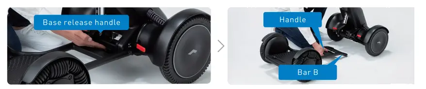 WHILL C2 Portable Electric Wheelchair - battery 3