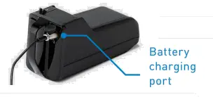 WHILL C2 Portable Electric Wheelchair - battery pot