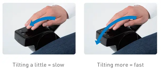 WHILL C2 Portable Electric Wheelchair - joystick 2