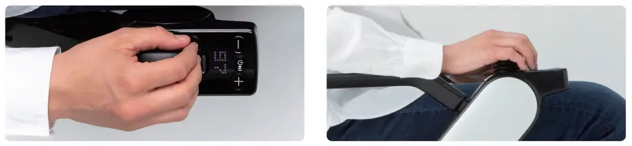 WHILL C2 Portable Electric Wheelchair - joystick