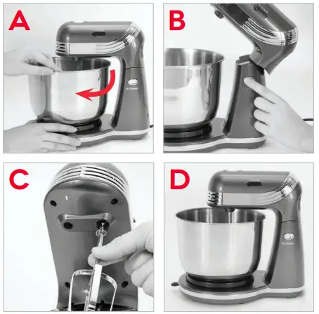 DASH D DCSM250 Every Day Stand Mixer - mixer