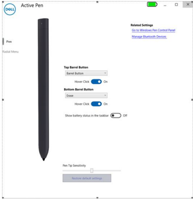 DELL Laptop Latitude 7320 Detachablecontrol pane