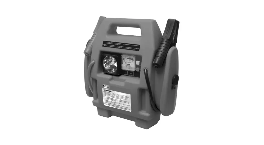 Streetwize Swpp9 Portable Power Station And Emergency Jumpstart Instruction Manual
