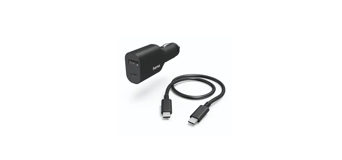 Hama 00201637 Usb-c 20w Car Charger Instruction Manual