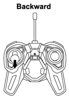 MKB 5588 610 Climbing RC Cars 27MHz 4CH Stunt Car - 3