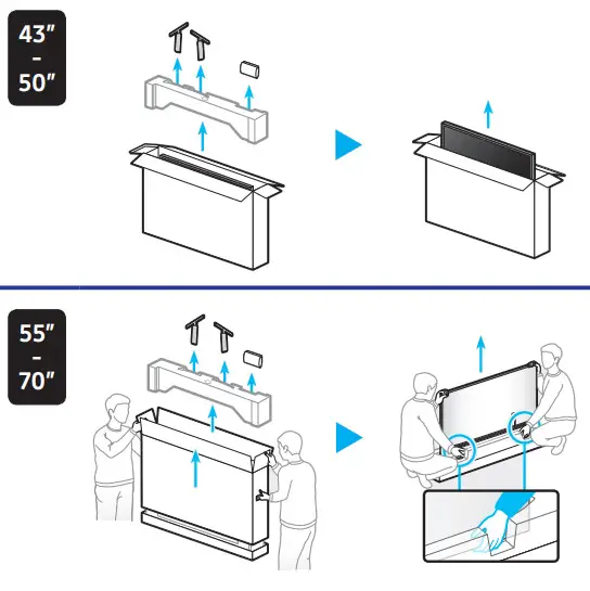 SAMSUNG UN43AU8 43 Inch Classic Crystal UHD Smart TV - Fig 1