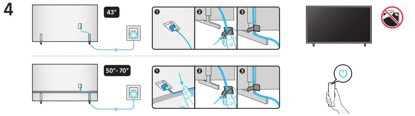 SAMSUNG UN43AU8 43 Inch Classic Crystal UHD Smart TV - Fig 6